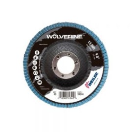 DISCO LAMINADO WEILER WOLVERINE 31344M GRANO 40 TIPO 29 ZIRCONIA 7/8” X 4-1/2”